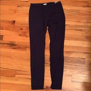 Splendid navy French terry leggings